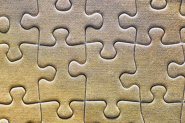 Image showing Jigsaw puzzle background