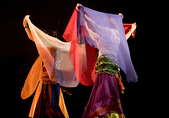 Image showing abstract images of tradtional Dancers