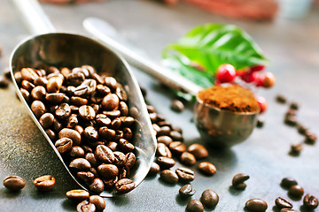 Image showing coffee beans