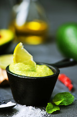 Image showing avocado sauce