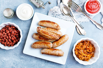 Image showing sausages