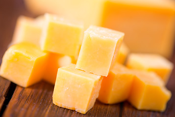 Image showing cheddar cheese