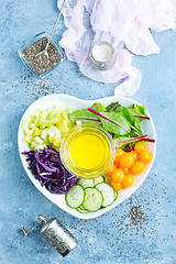 Image showing ingredients for salad