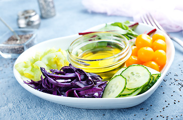 Image showing ingredients for salad