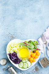 Image showing ingredients for salad