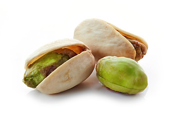 Image showing pistachio nuts macro