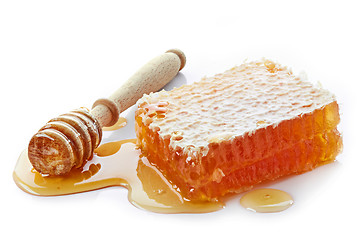 Image showing piece of honey