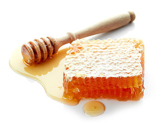 Image showing piece of honey