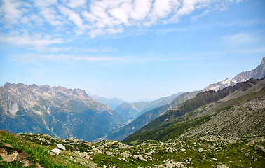 Image showing Landscape of French Alps