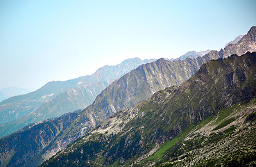 Image showing Landscape of French Alps