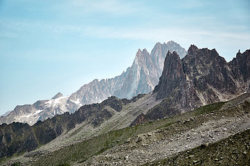 Image showing Landscape of French Alps