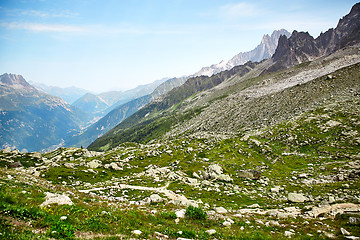 Image showing Landscape of French Alps