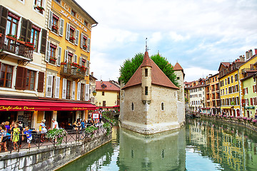 Image showing View of the old town of Annecy - France