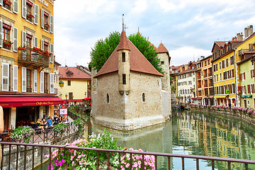 Image showing View of the old town of Annecy - France