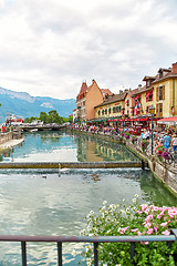Image showing View of the old town of Annecy - France