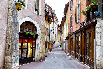 Image showing View of the old town of Annecy - France