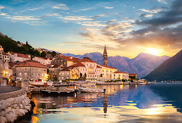 Image showing City in mountains