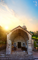 Image showing Medieval catholic church