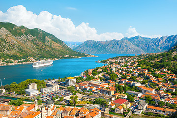 Image showing View at bay Kotor