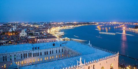 Image showing Doges Palace in Venice