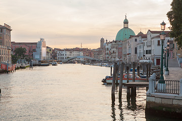 Image showing Canal Grande in Venice