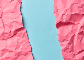 Image showing Handcraft colorful paper background.