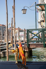 Image showing Venice canal scene in Italy