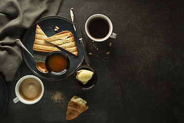 Image showing Breakfast coffee