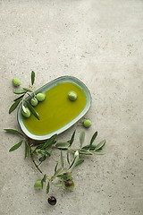 Image showing Olive oil