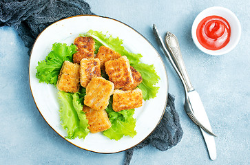 Image showing fish nuggets