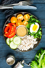 Image showing bulgur with vegetables