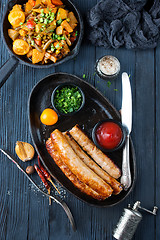 Image showing sausages