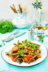 Image showing fried vegetables