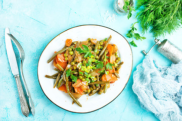 Image showing fried vegetables