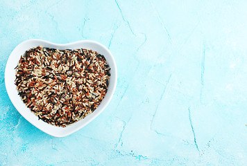 Image showing raw rice