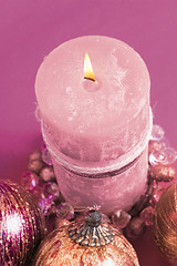 Image showing Christmas Candle