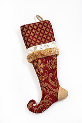 Image showing Christmas Embroidered Sock