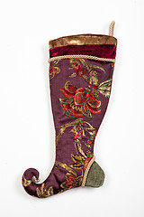 Image showing Christmas Embroidered Sock