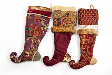 Image showing Christmas Embroidered Socks