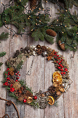 Image showing Christmas Garland