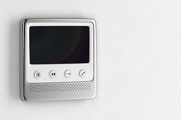 Image showing Video intercom in the apartment