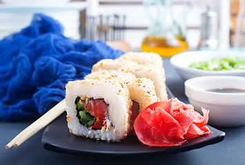 Image showing sushi