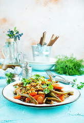 Image showing fried vegetables