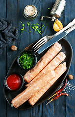 Image showing sausages