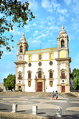 Image showing Carmo Church (Chapel of Bones) in Faro, Algarve region, Portugal