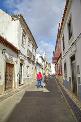 Image showing Street view of Faro, Portugal