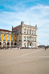 Image showing Famous Praca do Comercio (Commerce Square), Portugal