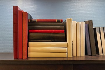 Image showing Books on a shelf