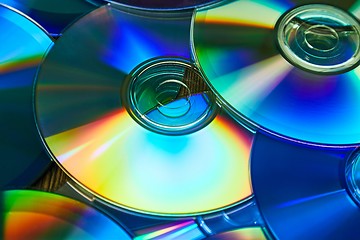 Image showing CD shiny background