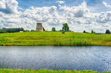 Image showing Latvian country side landscape view